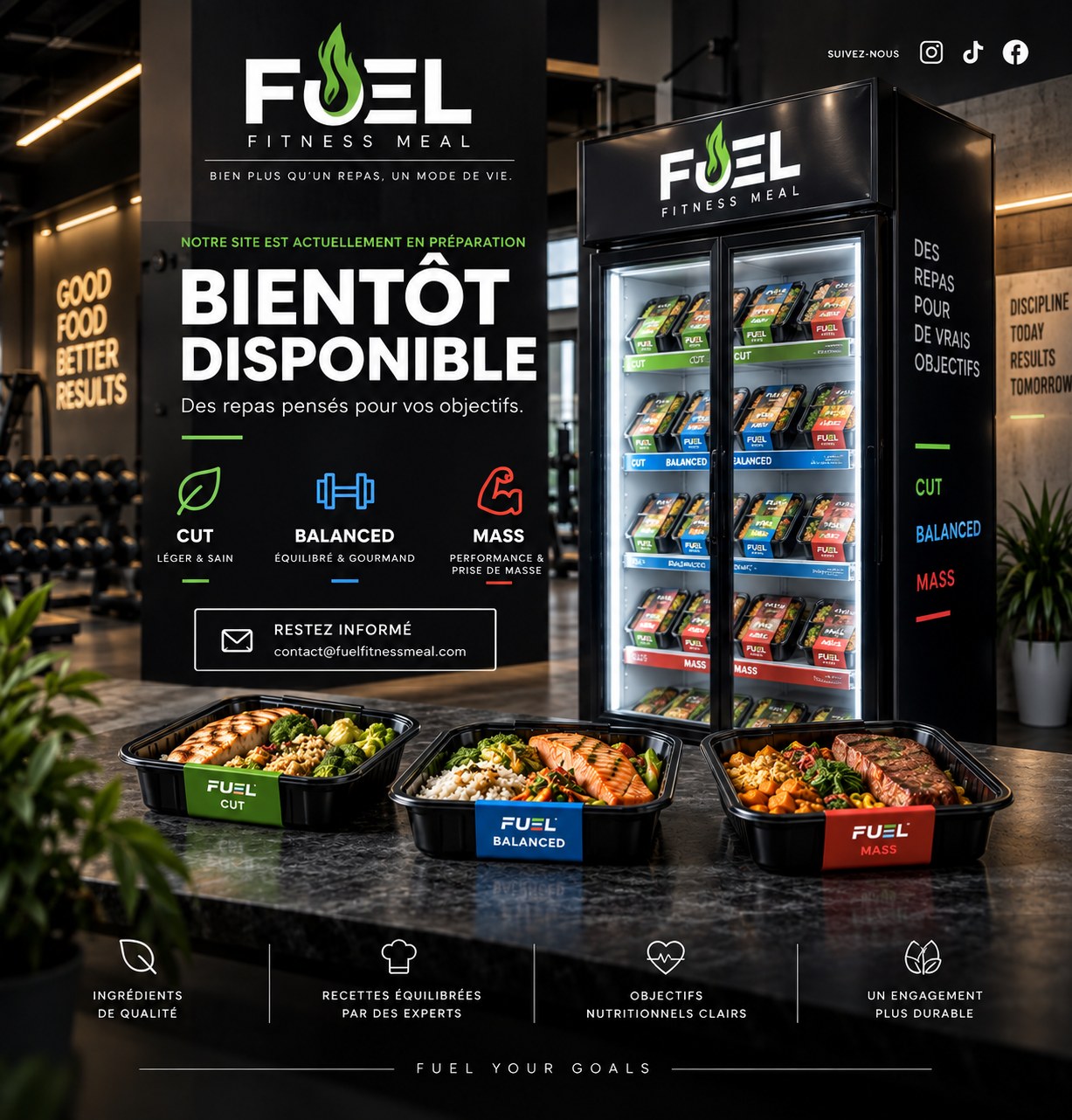 Fuel Fitness Meal — bientôt disponible